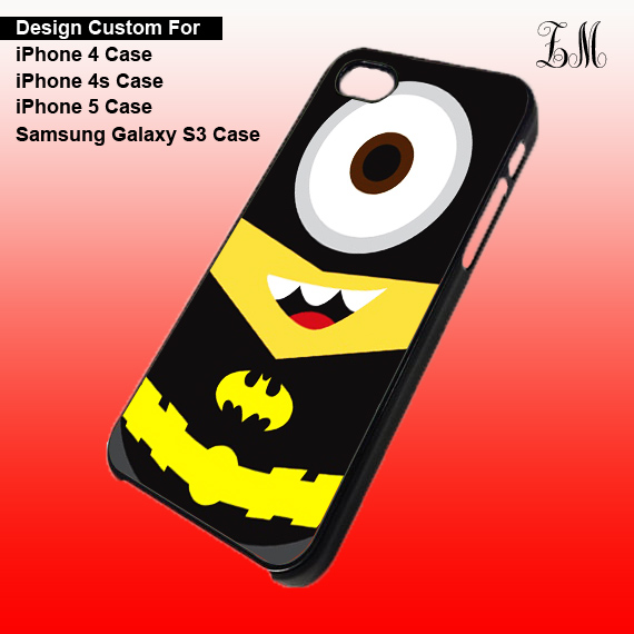 Despicable Me Minions Batman Iphone 4 Case Iphone 5 Case