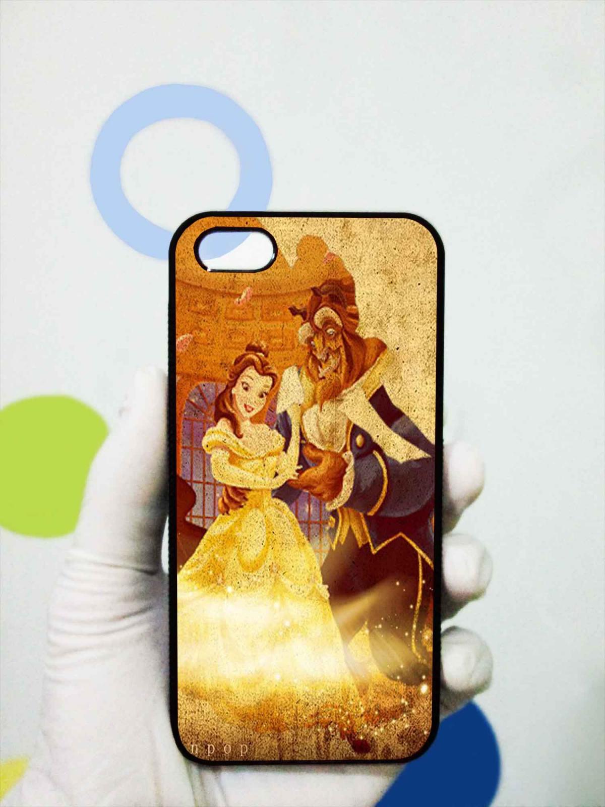 Beauty And The Beast Art Iphone 5 Case