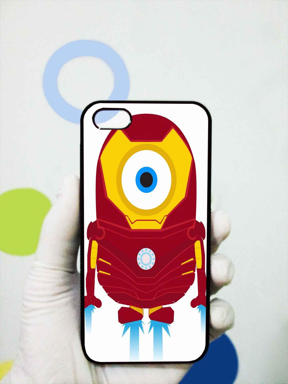 Despicable Minions Iron Man Iphone 5 Case